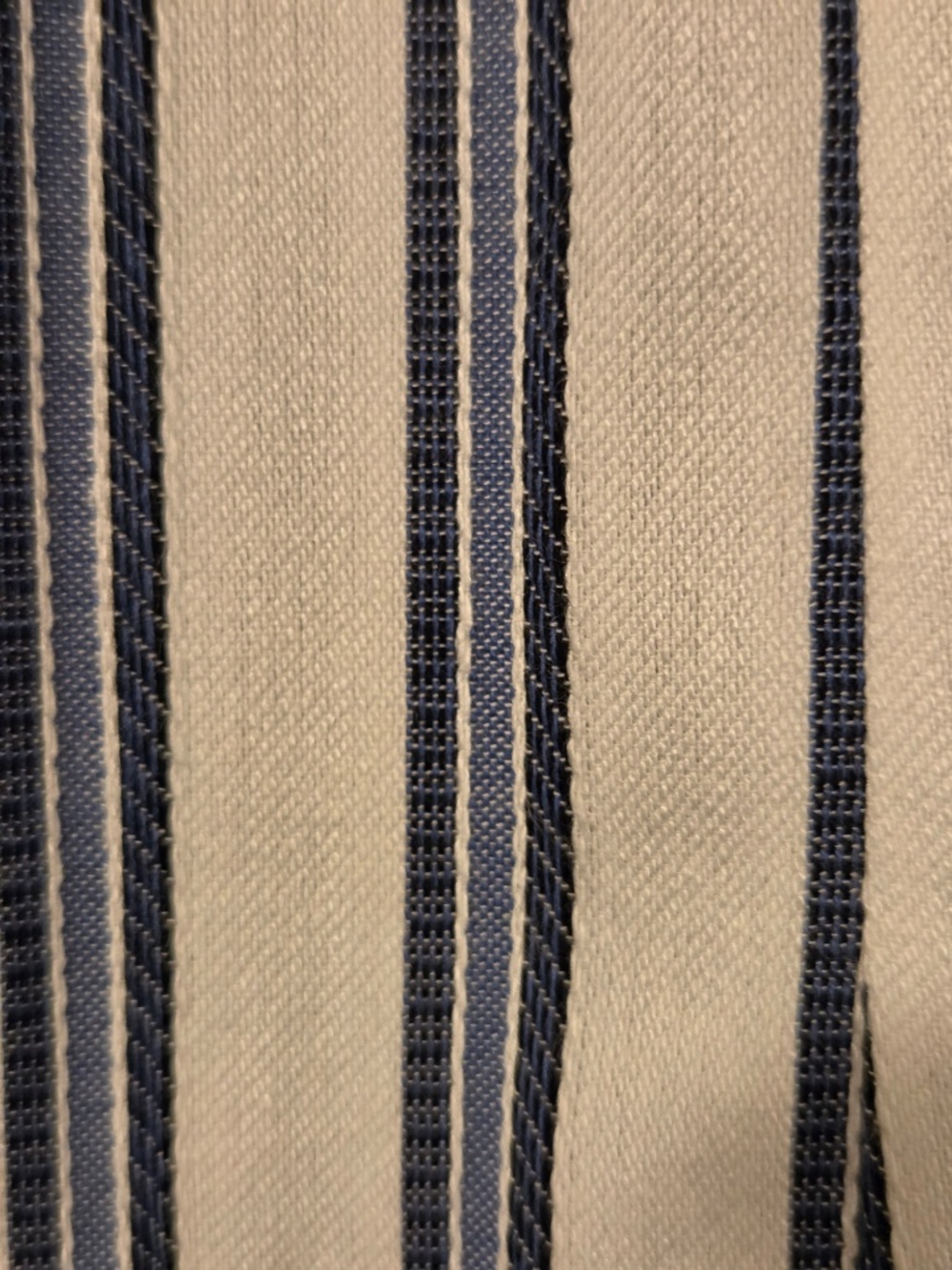 NEW Guess blazer/jacket stripe blue/white L office work preppy coastal capsule - Picture 6 of 11